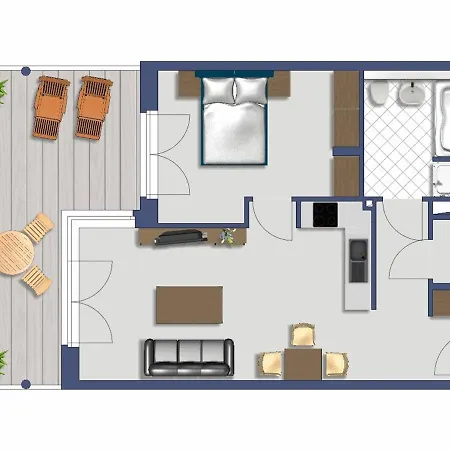 Suedkap_pelzerhaken Whg_ C_04 アパート